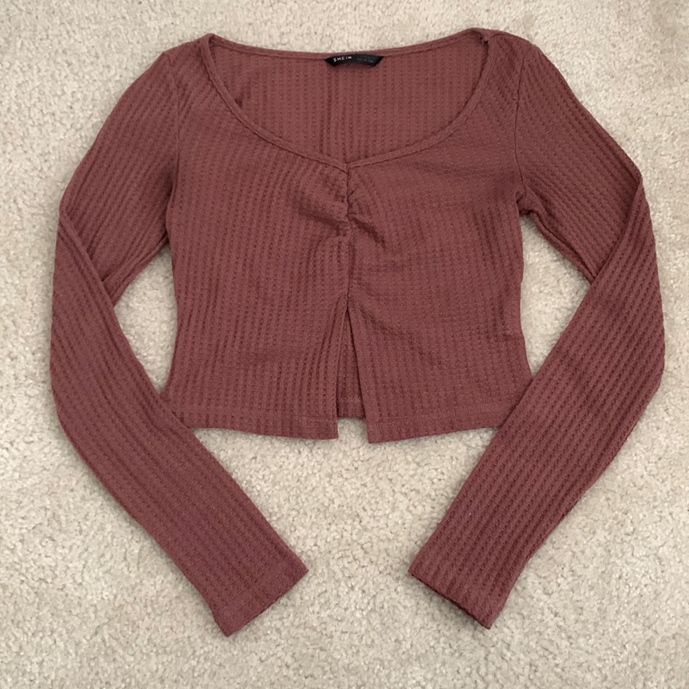 SHEIN mauve long sleeve